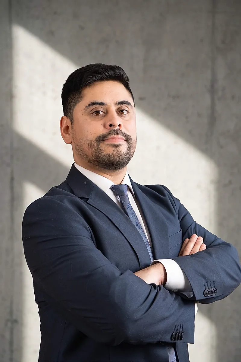 Retrato de Erik Velásquez